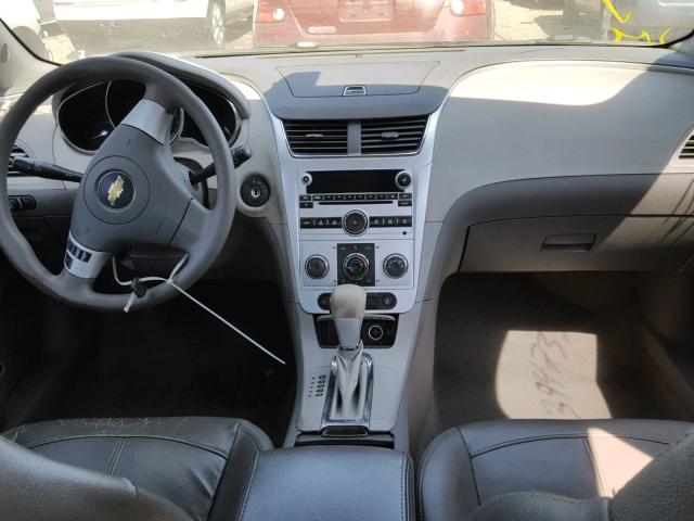 1G1ZB5E06CF299527 - 2012 CHEVROLET MALIBU LS შავი ფოტო 9