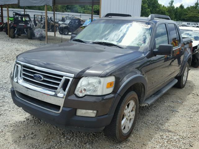 1FMEU31K97UA18832 - 2007 FORD EXPLORER S BLACK photo 2