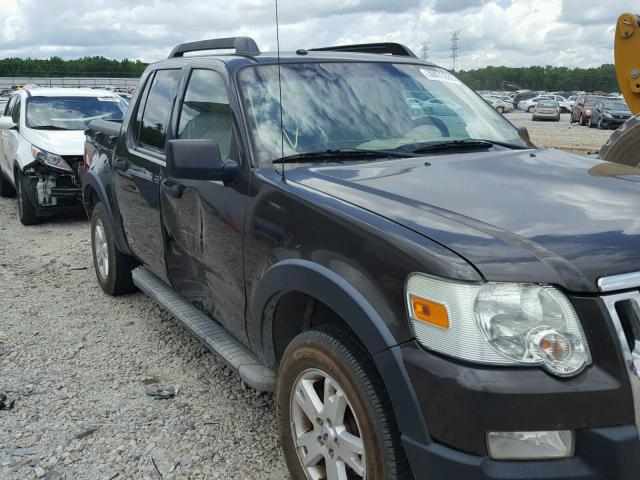 1FMEU31K97UA18832 - 2007 FORD EXPLORER S BLACK photo 9