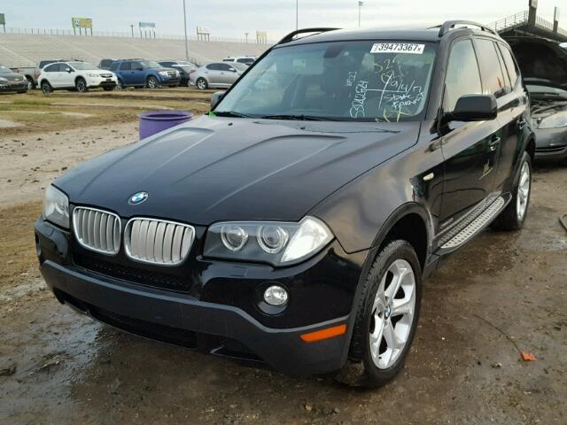 WBXPC93489WJ25026 - 2009 BMW X3 BLACK photo 2