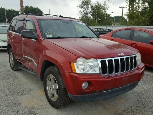 1J4HR58N56C159894 - 2006 JEEP GRAND CHER RED photo 1