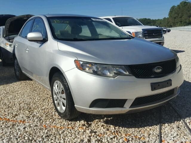 KNAFT4A23A5140747 - 2010 KIA FORTE LX SILVER photo 1