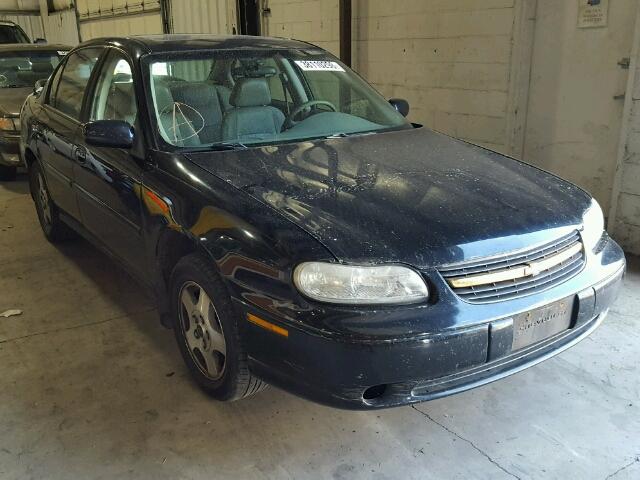 1G1NE52J72M642813 - 2002 CHEVROLET MALIBU LS შავი ფოტო 1