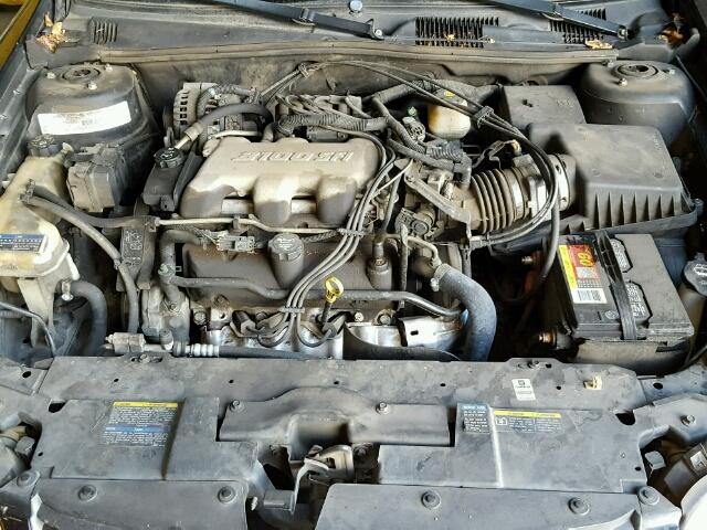 1G1NE52J72M642813 - 2002 CHEVROLET MALIBU LS შავი ფოტო 7