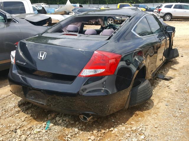 1HGCS1B37BA002833 - 2011 HONDA ACCORD LX- BLACK photo 4