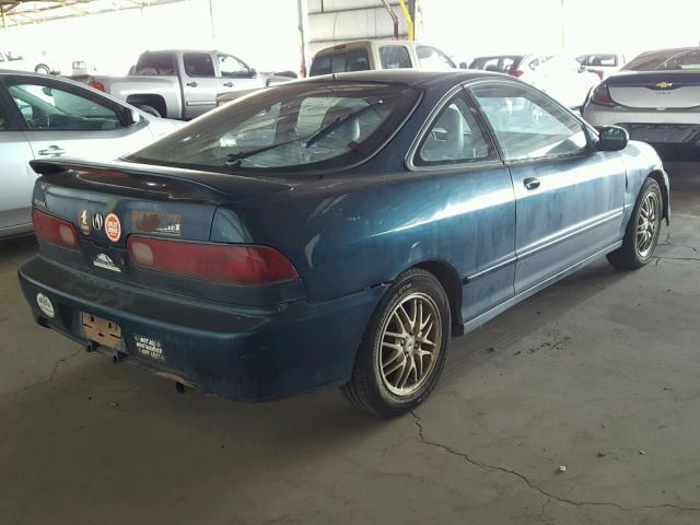 JH4DC4469WS019687 - 1998 ACURA INTEGRA GS GREEN photo 4