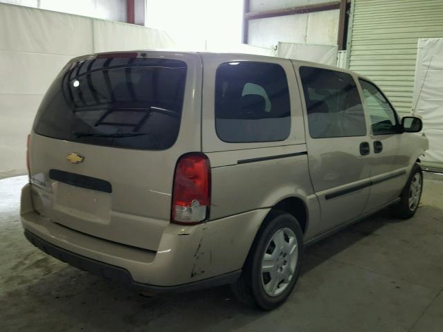 1GNDV23WX8D191193 - 2008 CHEVROLET UPLANDER L 棕色 照片 4