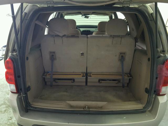 1GNDV23WX8D191193 - 2008 CHEVROLET UPLANDER L 棕色 照片 9