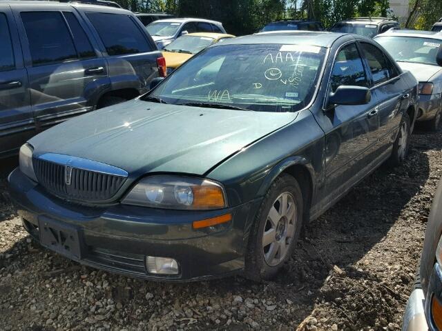 1LNHM87A91Y613978 - 2001 LINCOLN LS 绿色 照片 2