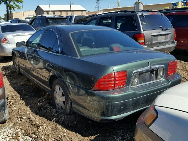 1LNHM87A91Y613978 - 2001 LINCOLN LS 绿色 照片 3