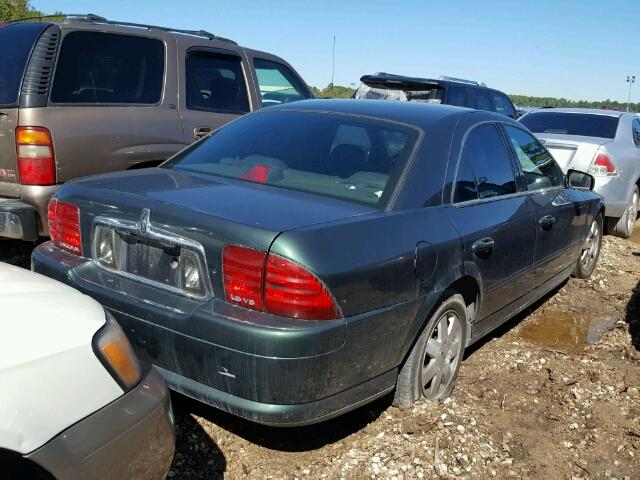 1LNHM87A91Y613978 - 2001 LINCOLN LS GREEN photo 4