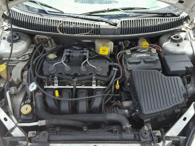 1B3ES26C63D187434 - 2003 DODGE NEON SILVER photo 7