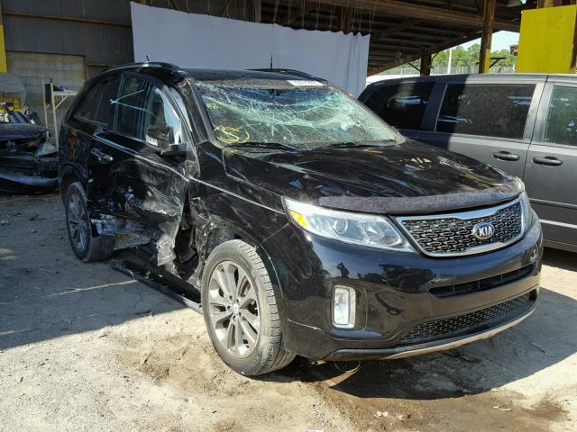 5XYKW4A75FG567172 - 2015 KIA SORENTO SX BLACK photo 1