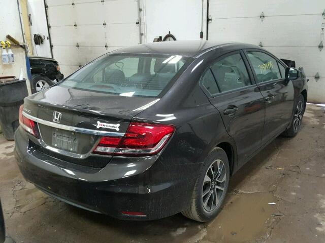19XFB2F94DE055652 - 2013 HONDA CIVIC EXL 灰色 照片 4