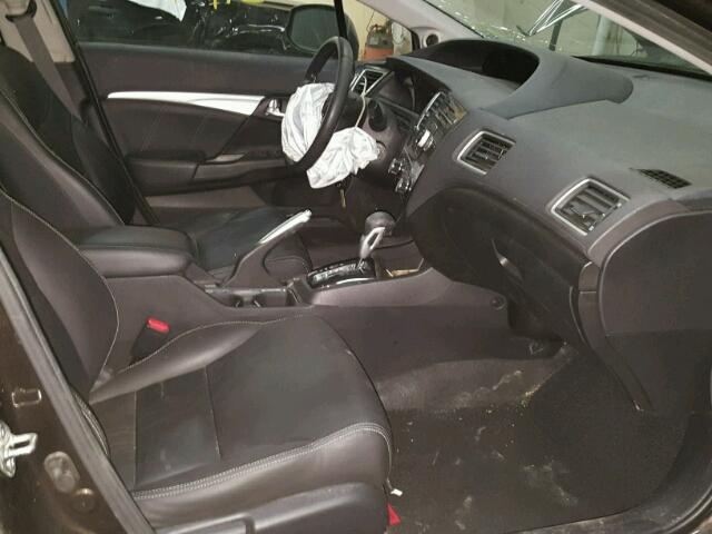 19XFB2F94DE055652 - 2013 HONDA CIVIC EXL 灰色 照片 5