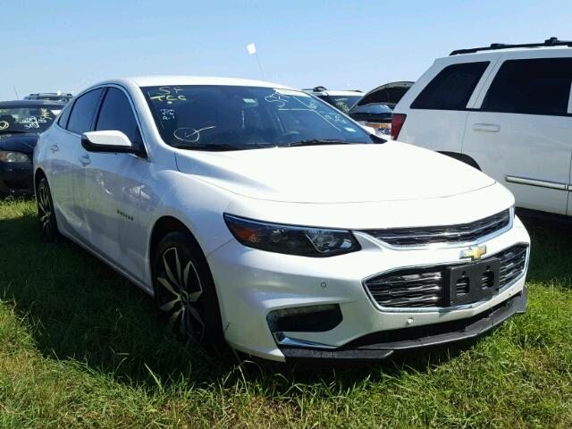 1G1ZF5SX8GF313052 - 2016 CHEVROLET MALIBU WHITE photo 1