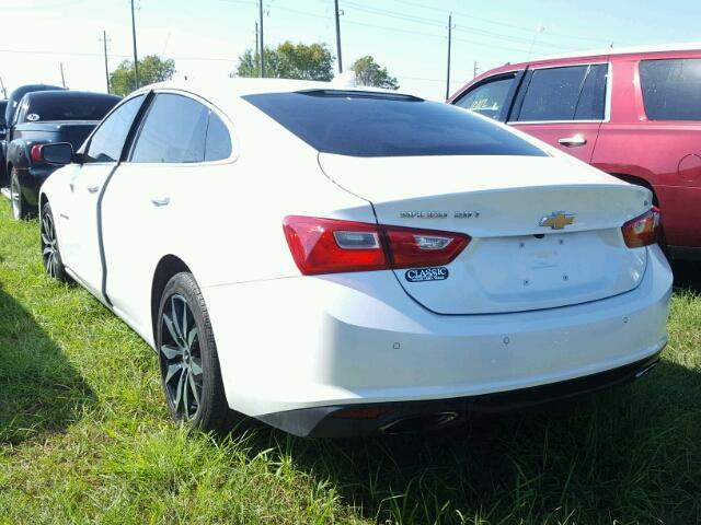 1G1ZF5SX8GF313052 - 2016 CHEVROLET MALIBU WHITE photo 3