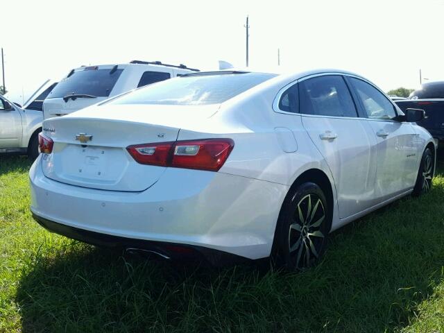 1G1ZF5SX8GF313052 - 2016 CHEVROLET MALIBU WHITE photo 4