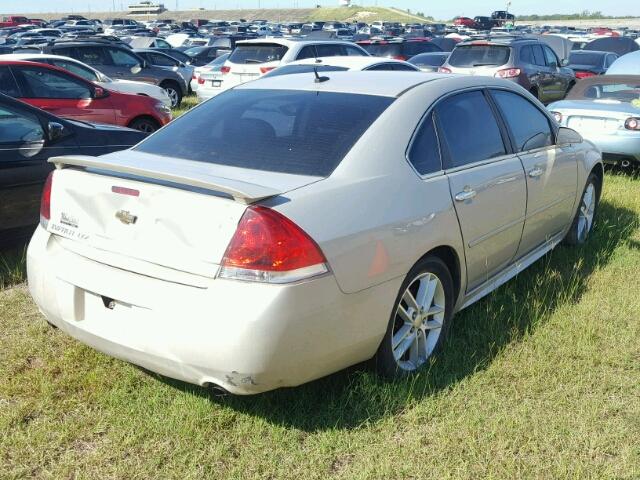 2G1WC5E33C1199001 - 2012 CHEVROLET IMPALA BEIGE photo 4