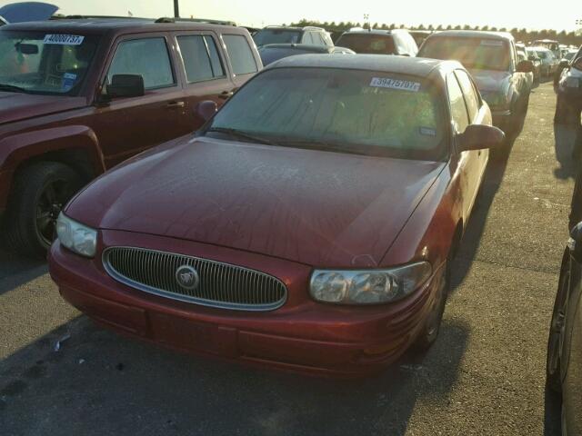 1G4HR54K33U233381 - 2003 BUICK LESABRE RED photo 2