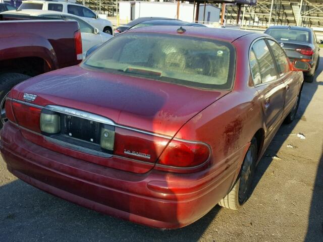 1G4HR54K33U233381 - 2003 BUICK LESABRE RED photo 4