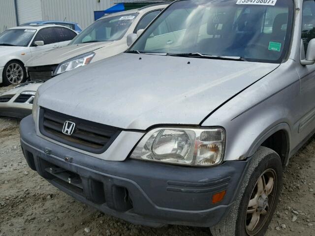 JHLRD1865WC067925 - 1998 HONDA CR-V EX SILVER photo 9