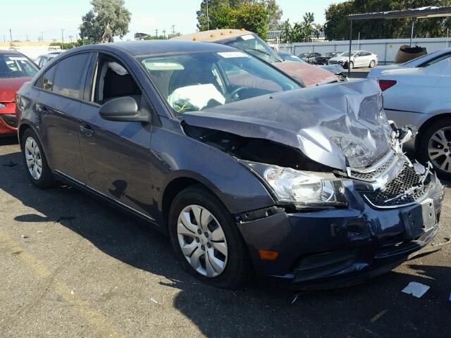 1G1PA5SG9E7341228 - 2014 CHEVROLET CRUZE LS CHARCOAL photo 1