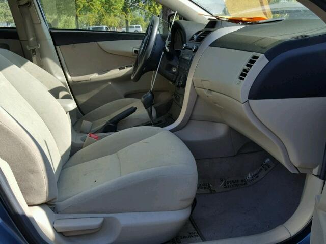 5YFBU4EE0DP115007 - 2013 TOYOTA COROLLA BA BLUE photo 5