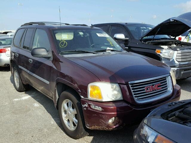 1GKDT13S572101551 - 2007 GMC ENVOY BURGUNDY photo 1