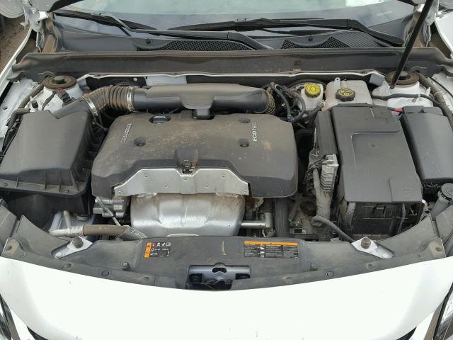 1G11C5SL7FF301055 - 2015 CHEVROLET MALIBU 1LT თეთრი ფოტო 7