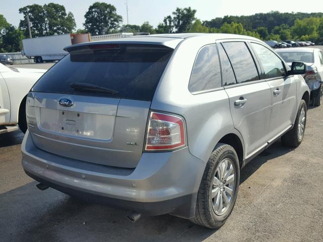 2FMDK39C77BB14978 - 2007 FORD EDGE SEL P SILVER photo 4