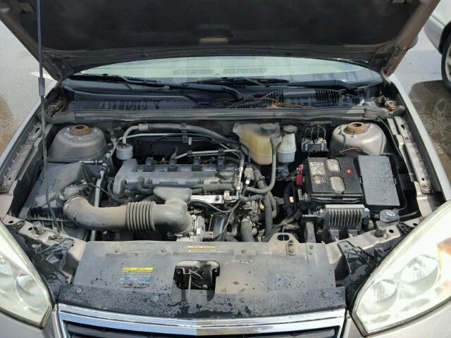 1G1ZS58F87F284033 - 2007 CHEVROLET MALIBU LS Qəhvəyi foto 7
