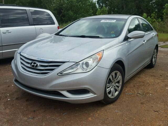 5NPEB4AC9BH275114 - 2011 HYUNDAI SONATA GLS SILVER photo 2