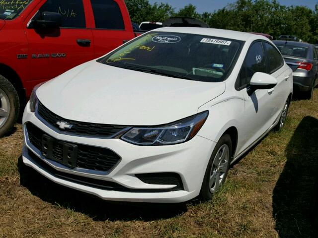 1G1BC5SM9G7233494 - 2016 CHEVROLET CRUZE WHITE photo 2