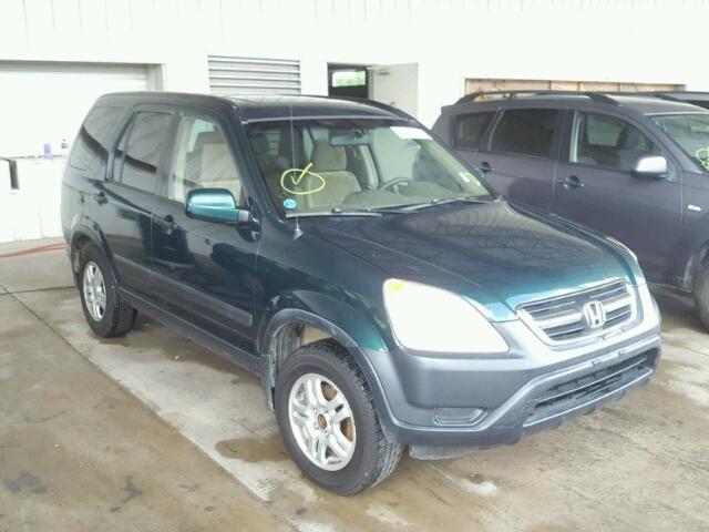 JHLRD78814C056714 - 2004 HONDA CR-V EX GREEN photo 1