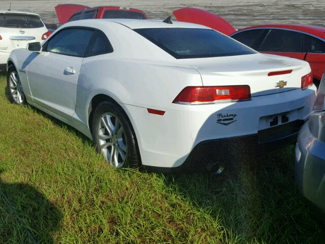 2G1FB1E38F9301510 - 2015 CHEVROLET CAMARO LS WHITE photo 3