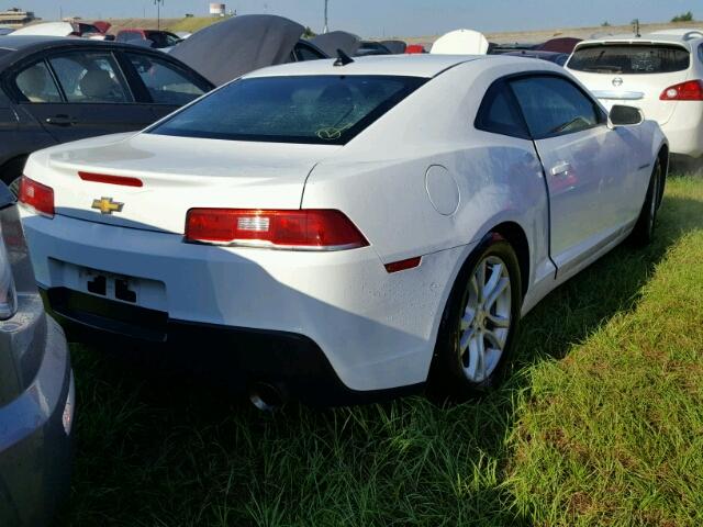 2G1FB1E38F9301510 - 2015 CHEVROLET CAMARO LS WHITE photo 4