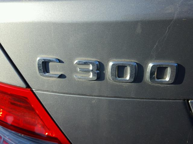 WDDGF5EBXBA508869 - 2011 MERCEDES-BENZ C 300 银色 照片 9