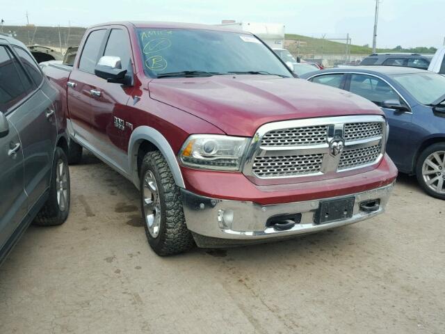 1C6RR7NT8ES125503 - 2014 RAM 1500 BURGUNDY photo 1