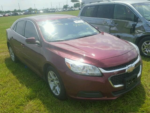 1G11C5SL8EF267805 - 2014 CHEVROLET MALIBU BURGUNDY photo 1