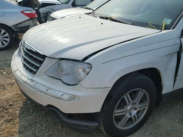 2A8GF68X77R323892 - 2007 CHRYSLER PACIFICA თეთრი ფოტო 9