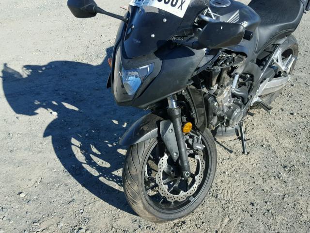 MLHRC7400E5000850 - 2014 HONDA CBR650 F BLACK photo 9