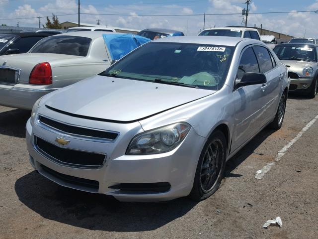 1G1ZA5EU1BF155761 - 2011 CHEVROLET MALIBU LS SILVER photo 2