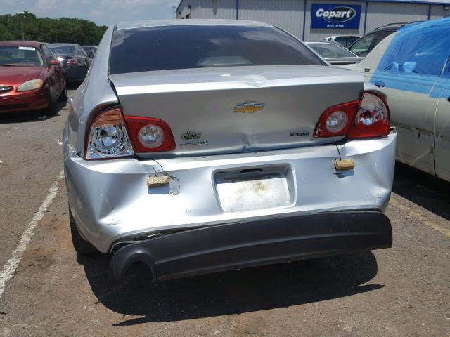 1G1ZA5EU1BF155761 - 2011 CHEVROLET MALIBU LS SILVER photo 9