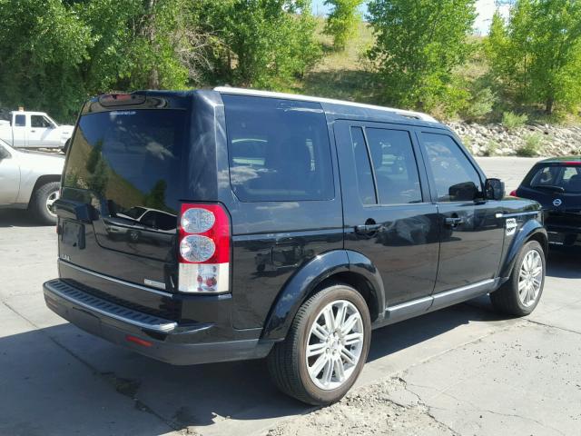 SALAK2D47CA635408 - 2012 LAND ROVER LR4 HSE LU BLACK photo 4