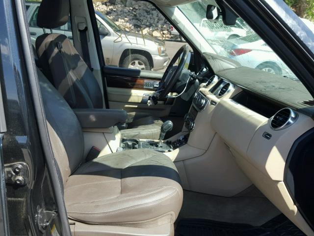 SALAK2D47CA635408 - 2012 LAND ROVER LR4 HSE LU BLACK photo 5