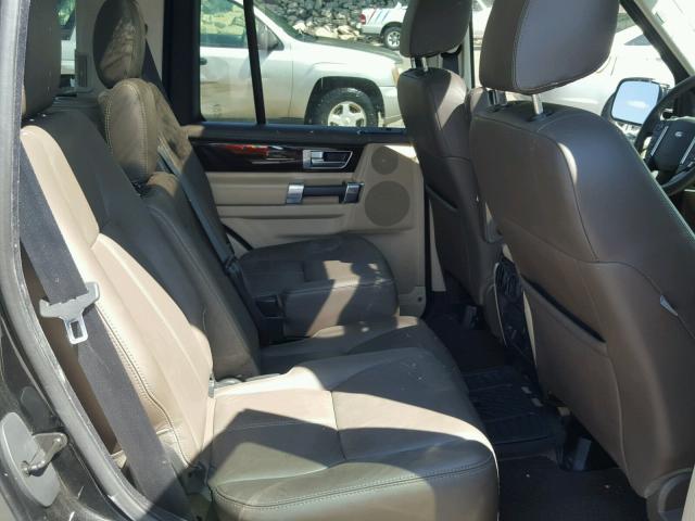 SALAK2D47CA635408 - 2012 LAND ROVER LR4 HSE LU BLACK photo 6