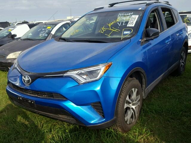 JTMZFREV5GJ091463 - 2016 TOYOTA RAV4 LE Mavi foto 2