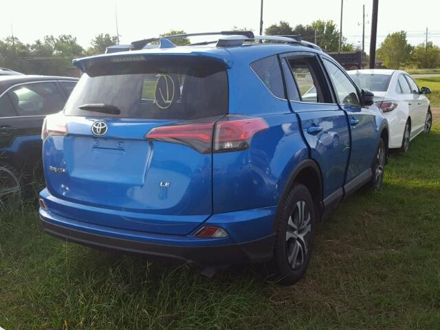 JTMZFREV5GJ091463 - 2016 TOYOTA RAV4 LE Mavi foto 4