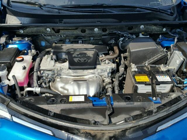 JTMZFREV5GJ091463 - 2016 TOYOTA RAV4 LE Mavi foto 7
